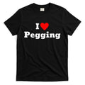 I Love Pegging With A Heart T-Shirt Hoodie, Sweatshirt | CoreVibeTees.com