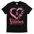 I'm a Survivor Breast Cancer Awareness Butterfly T-Shirt Hoodie, Sweatshirt | CoreVibeTees.com