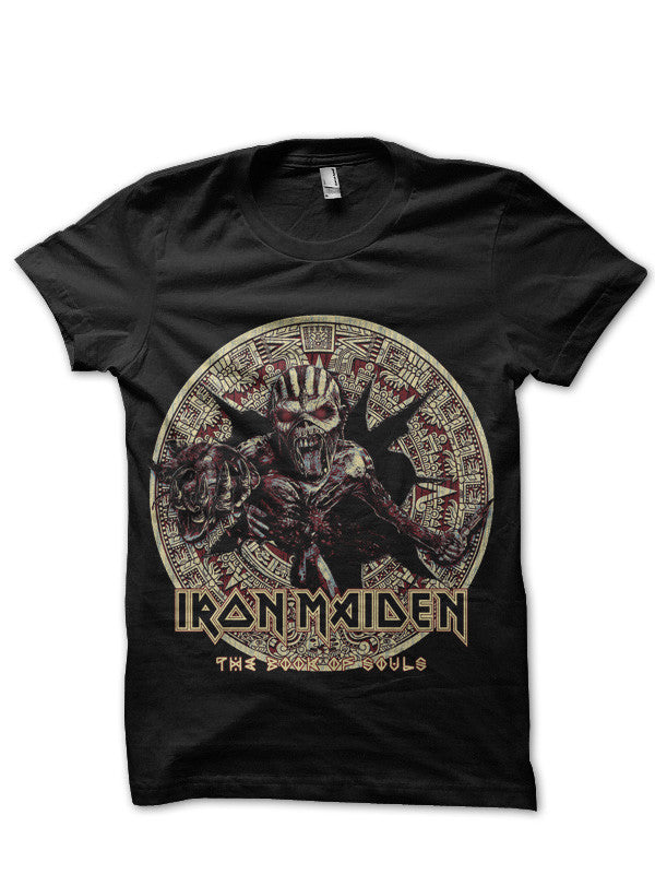 Iron Maiden â€“ The Book of Souls XLVII Black T-Shirt Hoodie, Sweatshirt | CoreVibeTees.com