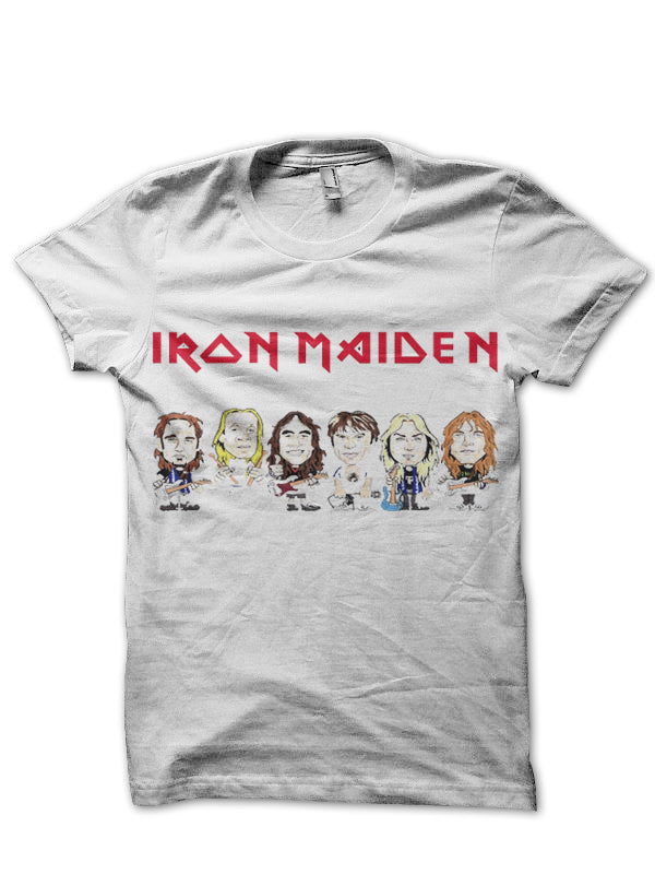 Danyeoman Iron Maiden White T-Shirt Hoodie, Sweatshirt | CoreVibeTees.com
