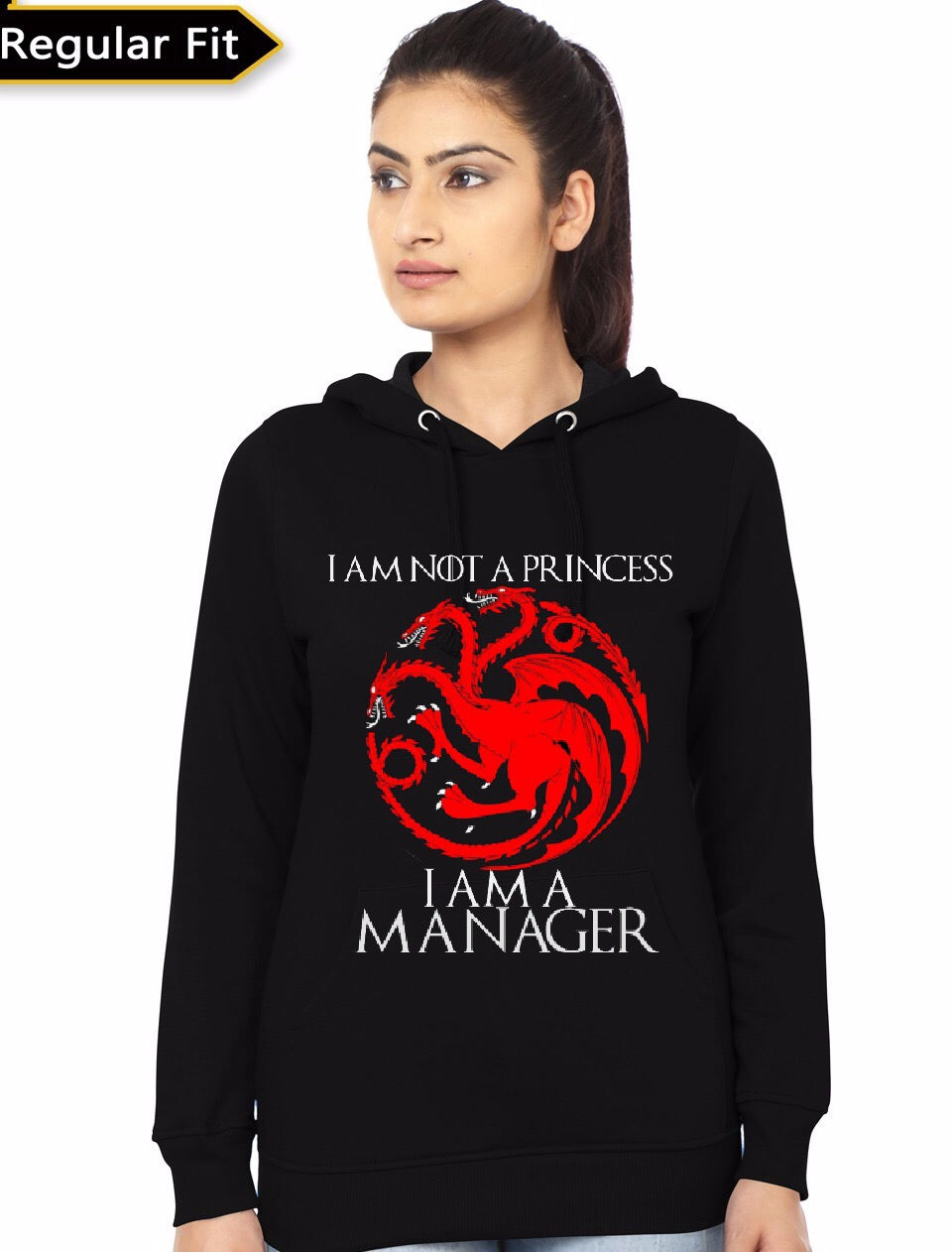 I Am Manager Black Girlâ€™s Hoodie T-Shirts, Sweatshirt | CoreVibeTees.com
