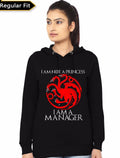 I Am Manager Black Girlâ€™s Hoodie T-Shirts, Sweatshirt | CoreVibeTees.com