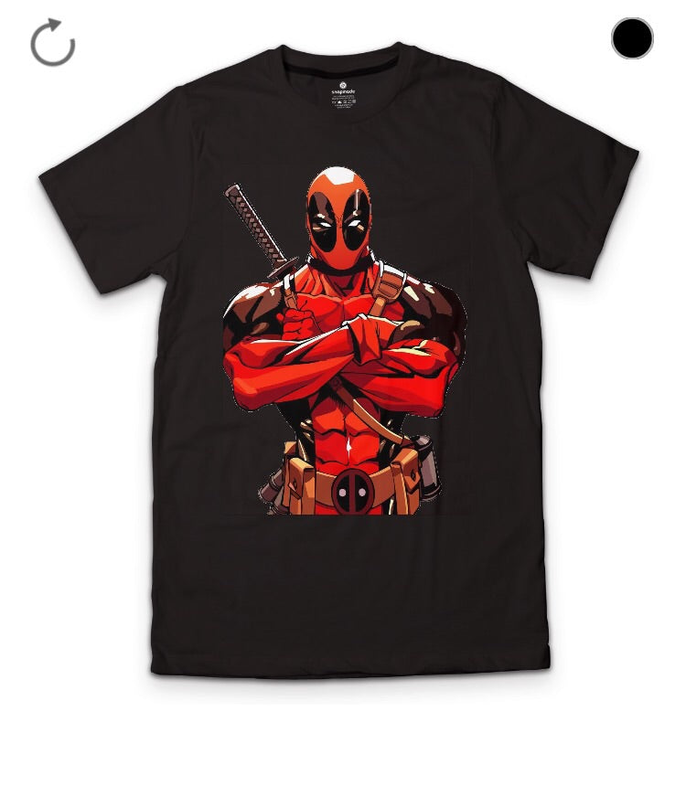 Deadpool Black T-Shirt Style022 Hoodie, Sweatshirt | CoreVibeTees.com
