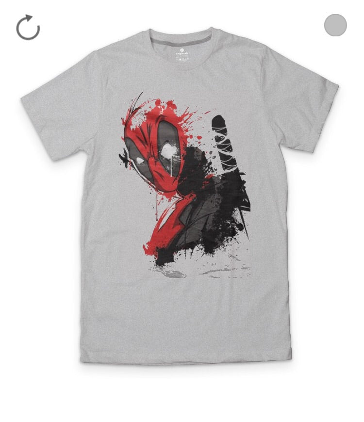 Deadpool Grey Tee Style005 Hoodie, Sweatshirt | CoreVibeTees.com
