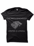 Winter Is Coming Black Tee Style001 Hoodie, Sweatshirt | CoreVibeTees.com