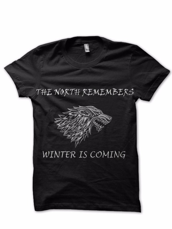 Winter Is Coming Black Tee Style001 Hoodie, Sweatshirt | CoreVibeTees.com
