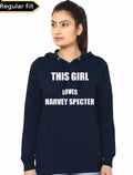 Suits Navy Blue Girlâ€™s Hoodie T-Shirts, Sweatshirt | CoreVibeTees.com