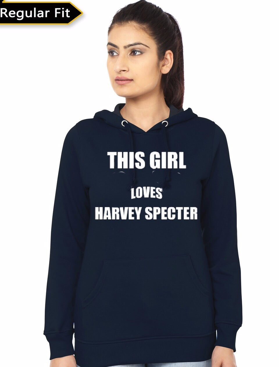 Suits Navy Blue Girlâ€™s Hoodie T-Shirts, Sweatshirt | CoreVibeTees.com