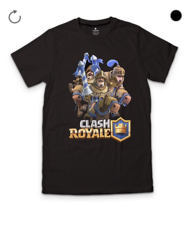 Clash Royale Black T-Shirt Style001 Hoodie, Sweatshirt | CoreVibeTees.com