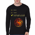Targaryen Love Black Full Sleeve Tee Hoodie, Sweatshirt | CoreVibeTees.com
