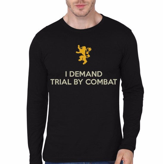 Trial By Combat Black Full T-Shirt Hoodie, Sweatshirt | CoreVibeTees.com