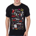 All Bands Black T-Shirt Hoodie, Sweatshirt | CoreVibeTees.com