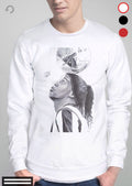 Ronadinho White Full Sleeve Tee Hoodie, Sweatshirt | CoreVibeTees.com