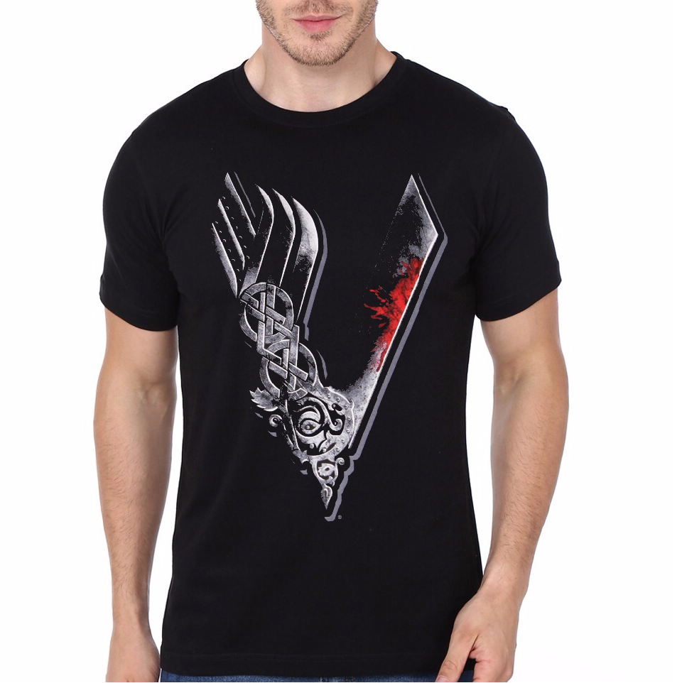 Vikings Black Tee Style002 Hoodie, Sweatshirt | CoreVibeTees.com