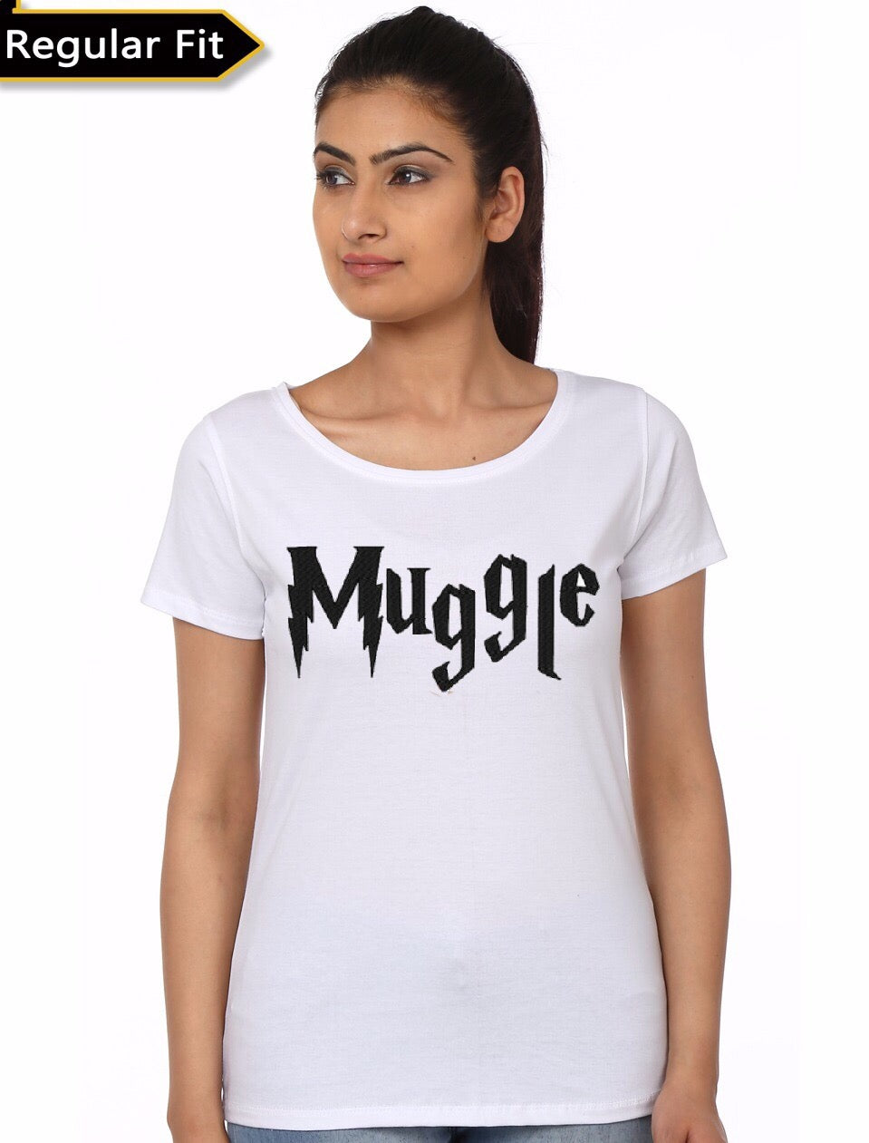 Muggle White Girlâ€™s T-Shirt Hoodie, Sweatshirt | CoreVibeTees.com