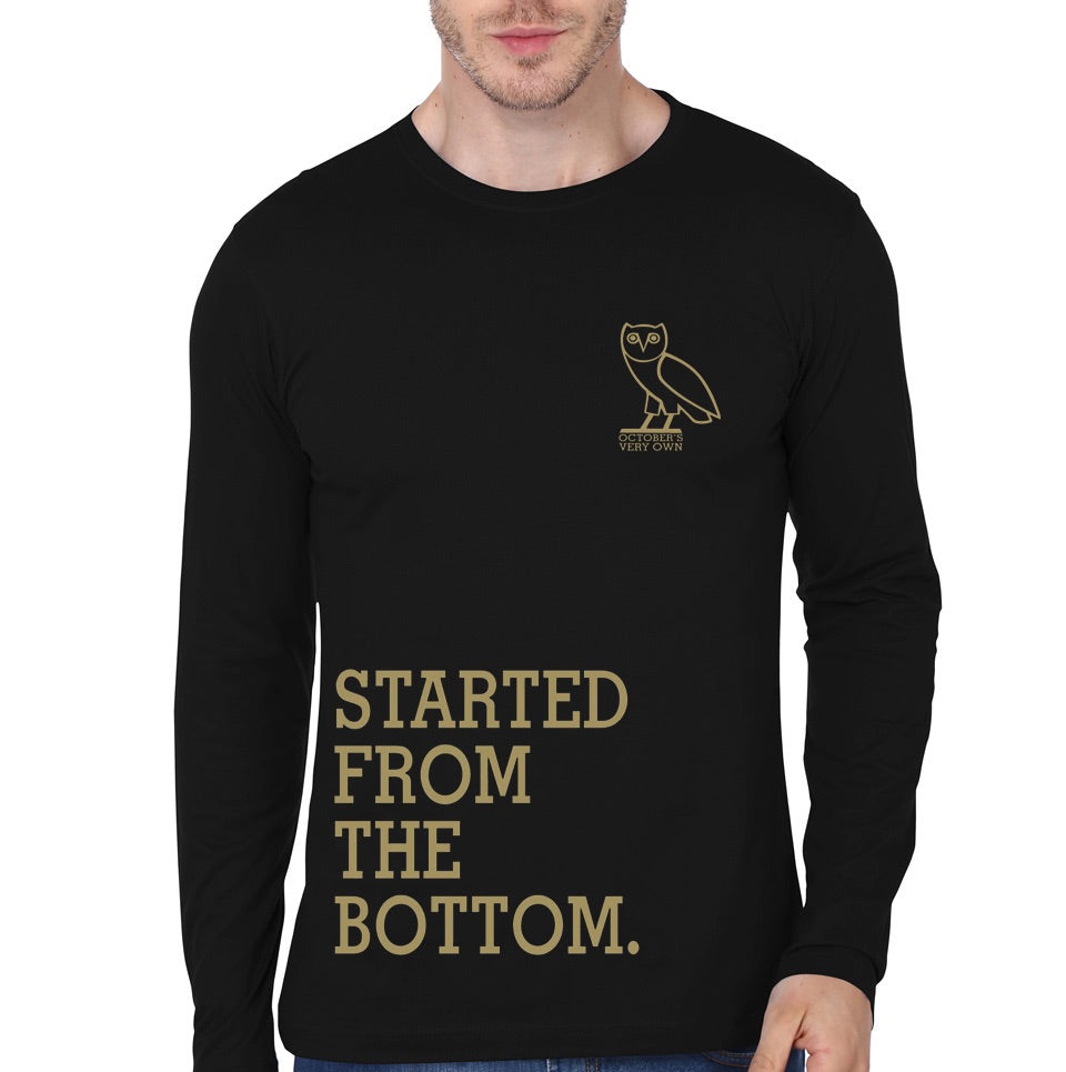 Started From The Botton Full Sleeve Tshirt Hoodie, Sweatshirt | CoreVibeTees.com