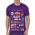 Friends Purple T-Shirt Hoodie, Sweatshirt | CoreVibeTees.com