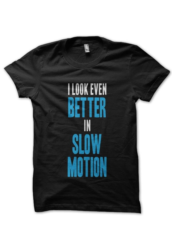 Slow Motion Black T-Shirt Hoodie, Sweatshirt | CoreVibeTees.com