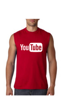 YouTube Red Sleeveless Tee Hoodie, Sweatshirt | CoreVibeTees.com