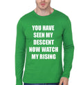 Rise Green Full Sleeve Tee Hoodie, Sweatshirt | CoreVibeTees.com