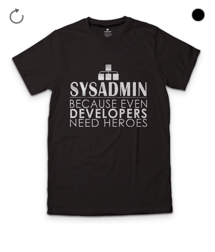 Sysadmin Black T-Shirt Style001 Hoodie, Sweatshirt | CoreVibeTees.com