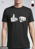 Middle Finger Black Tee Hoodie, Sweatshirt | CoreVibeTees.com