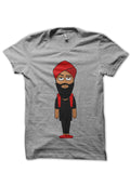 Sardar Ji Grey Tee Hoodie, Sweatshirt | CoreVibeTees.com