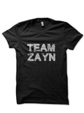 Team Zayn Black Tee Hoodie, Sweatshirt | CoreVibeTees.com