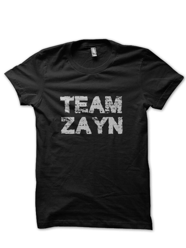 Team Zayn Black Tee Hoodie, Sweatshirt | CoreVibeTees.com