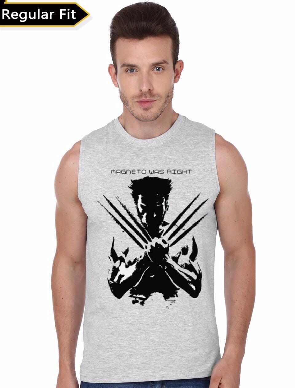 Wolverine Grey Vest T-Shirts, Hoodie, Sweatshirt | CoreVibeTees.com