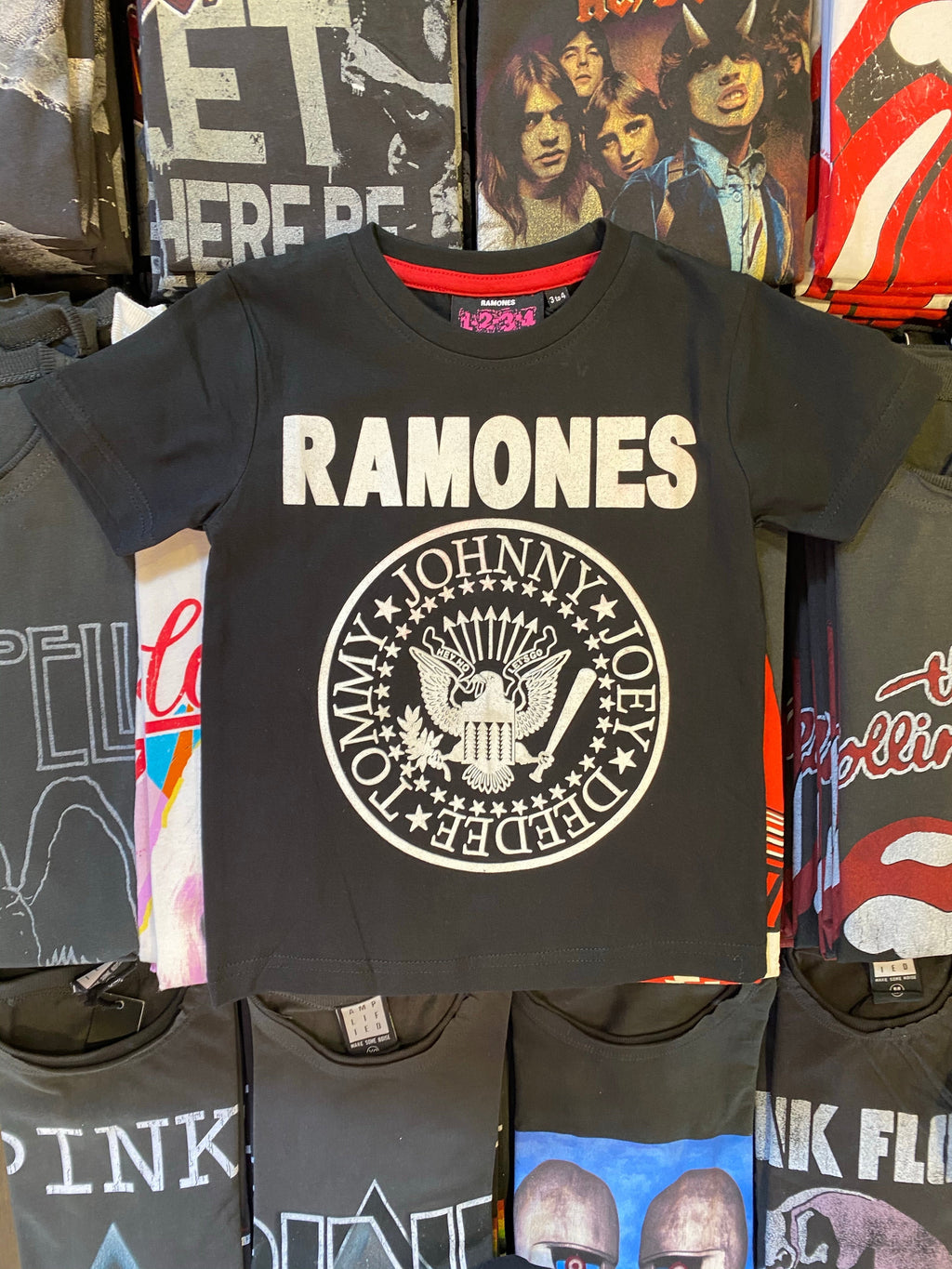Kids Ramones T-Shirt - Logo Hoodie, Sweatshirt | CoreVibeTees.com (Image 2)