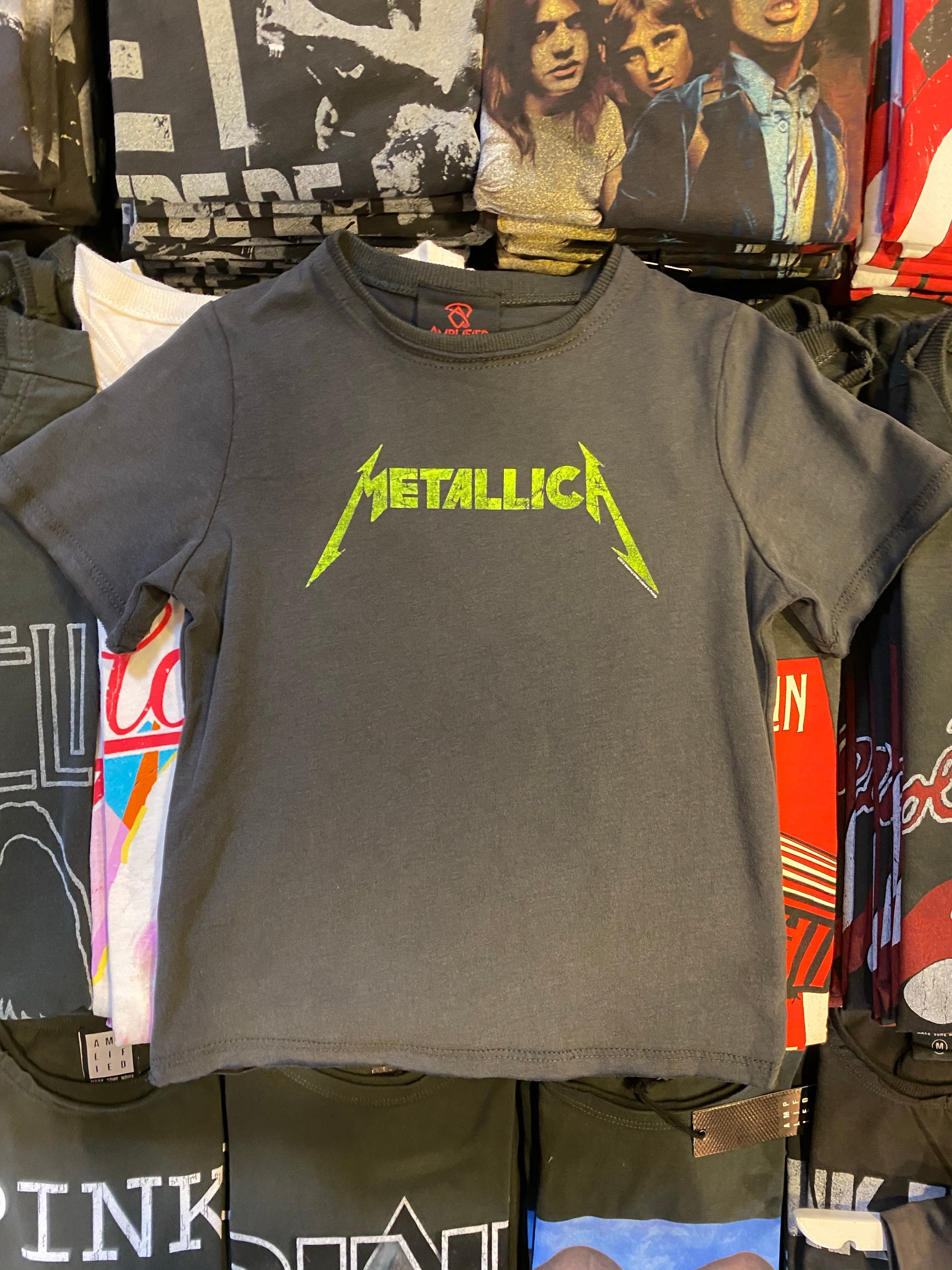 Kids Metallica  T-shirt - Neon Logo Hoodie, Sweatshirt | CoreVibeTees.com (Image 2)
