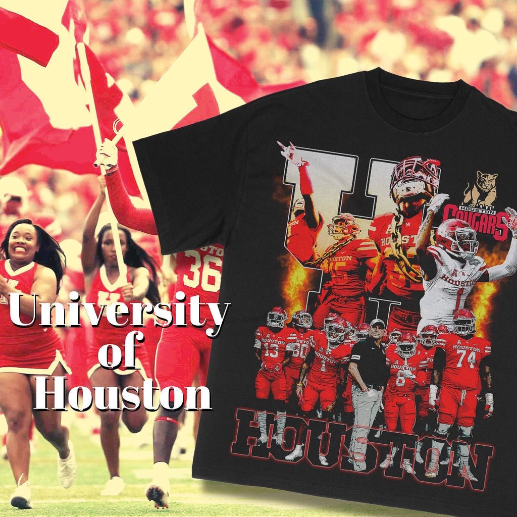 U of H Football Tee Hoodie, Sweatshirt | CoreVibeTees.com (Image 1)
