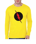 Reverse Flash Yellow Full Sleeve T-Shirt Hoodie, Sweatshirt | CoreVibeTees.com