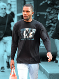 APH3X TWIN. COME TO DADDY LONGSLEEVE VINTAGE WASHED BLACK T-SHIRT Hoodie, Sweatshirt | CoreVibeTees.com (Image 1)