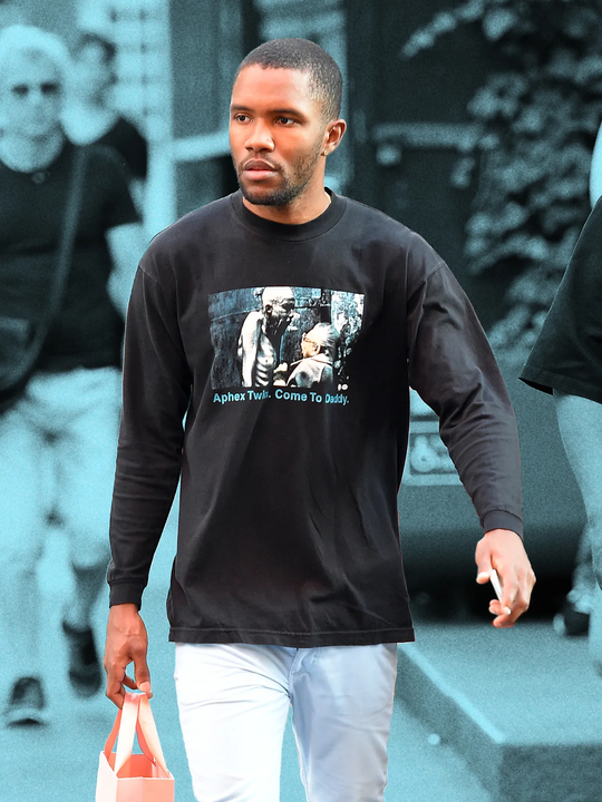 APH3X TWIN. COME TO DADDY LONGSLEEVE VINTAGE WASHED BLACK T-SHIRT Hoodie, Sweatshirt | CoreVibeTees.com (Image 1)