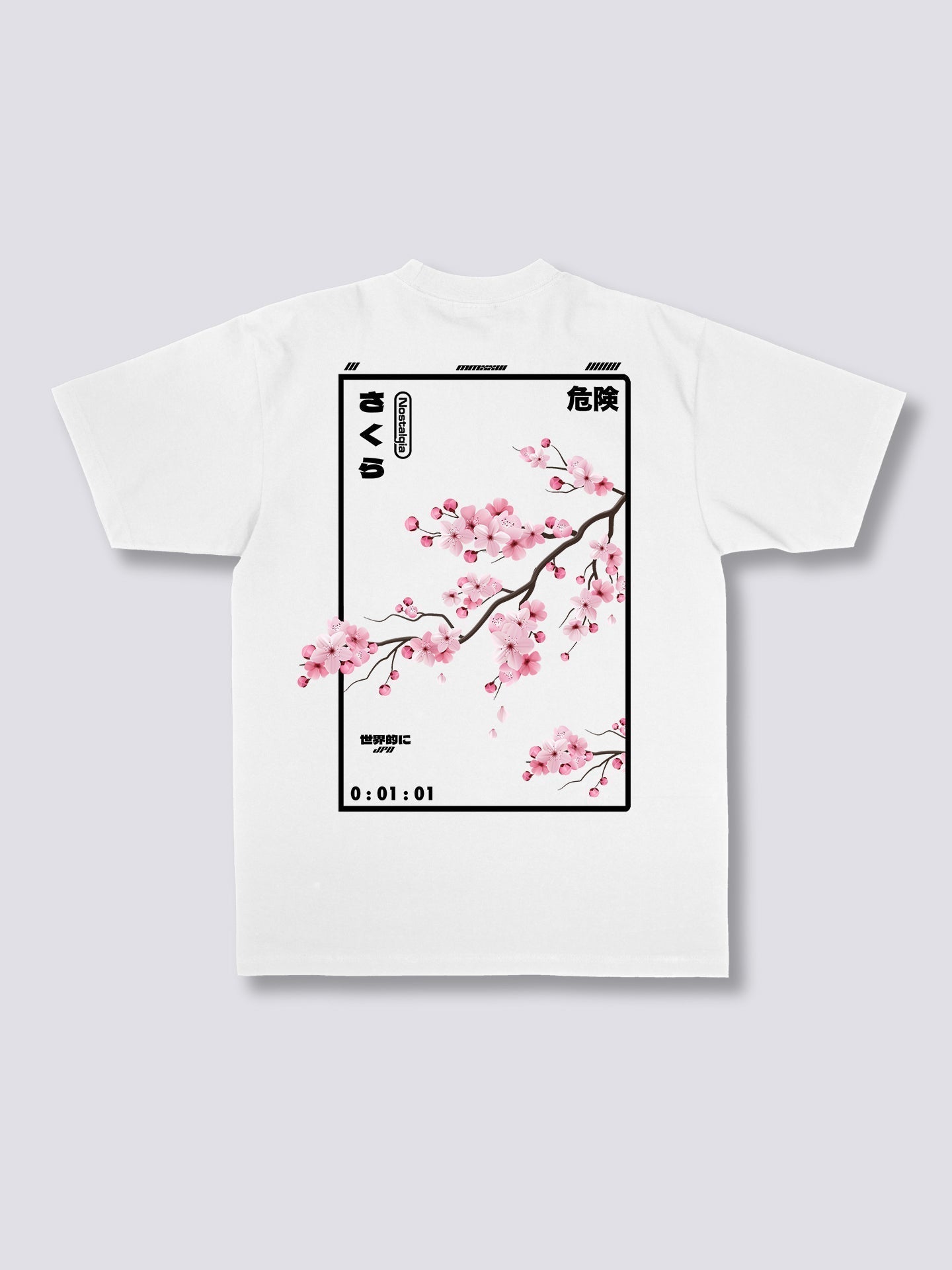 Cherry Blossom Back T-Shirt Hoodie, Sweatshirt | CoreVibeTees.com (Image 3)