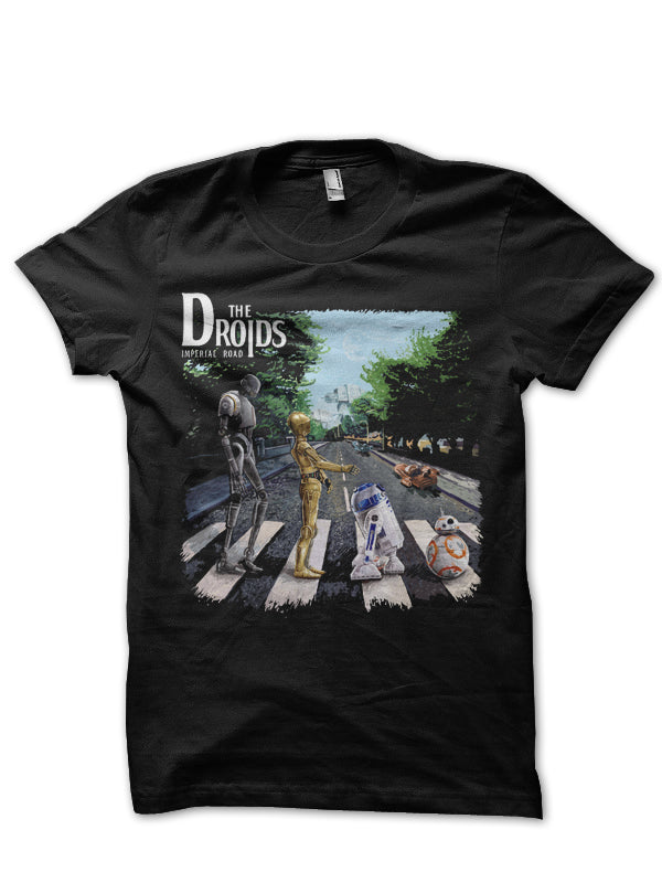 Droids Black T-Shirt Hoodie, Sweatshirt | CoreVibeTees.com