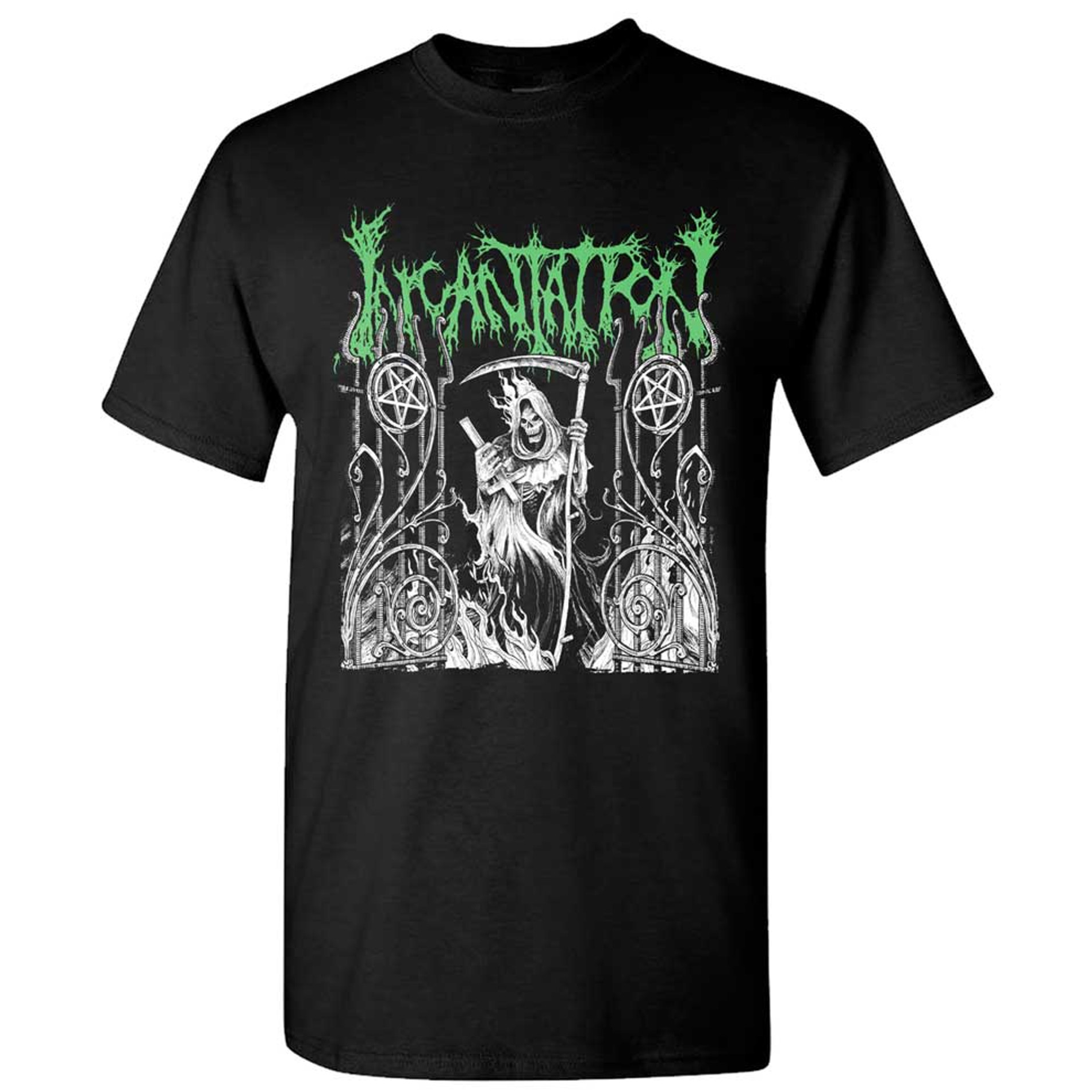 Incantation Reaping The Souls Of Blasphemy T-Shirt Hoodie, Sweatshirt | CoreVibeTees.com (Image 1)