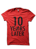 Infinity War Red T-Shirt Style004 Hoodie, Sweatshirt | CoreVibeTees.com