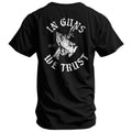 In Guns We Trust Men's T-Shirt Hoodie, Sweatshirt | CoreVibeTees.com (Image 1)