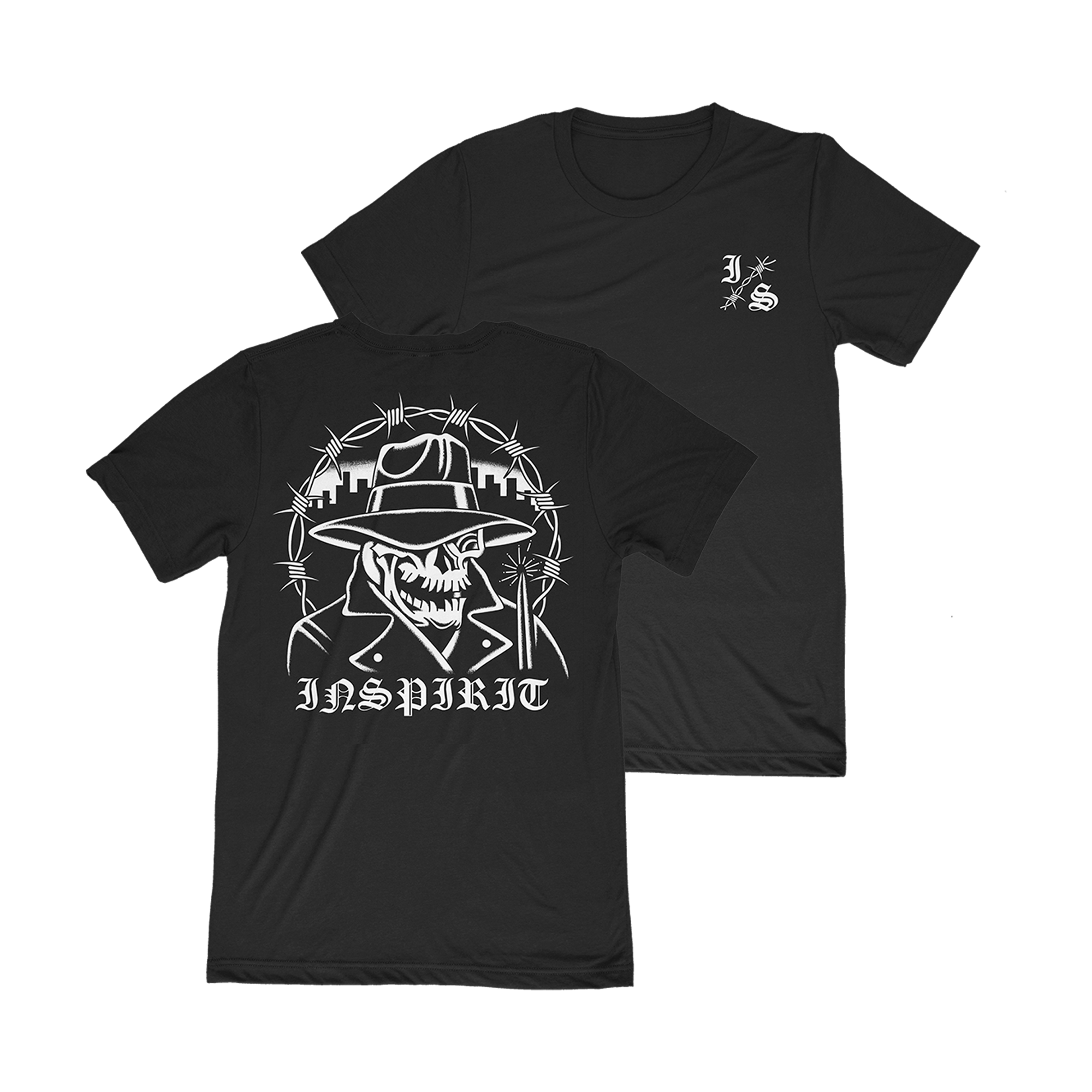 Skull Tee Hoodie, Sweatshirt | CoreVibeTees.com (Image 1)