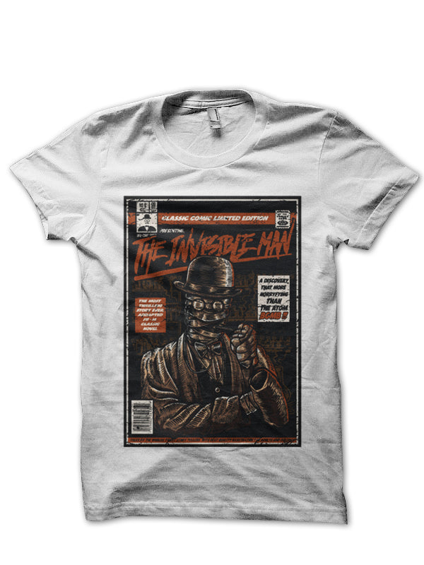 The Invisible Man White T-Shirt Hoodie, Sweatshirt | CoreVibeTees.com