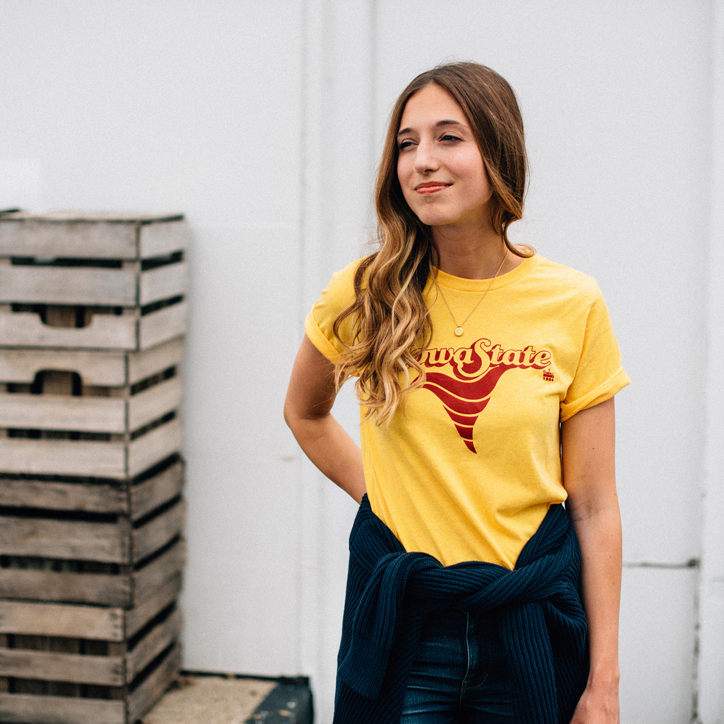 Vintage Iowa State Cyclones Logo Tee Style001 Hoodie, Sweatshirt | CoreVibeTees.com (Image 2)