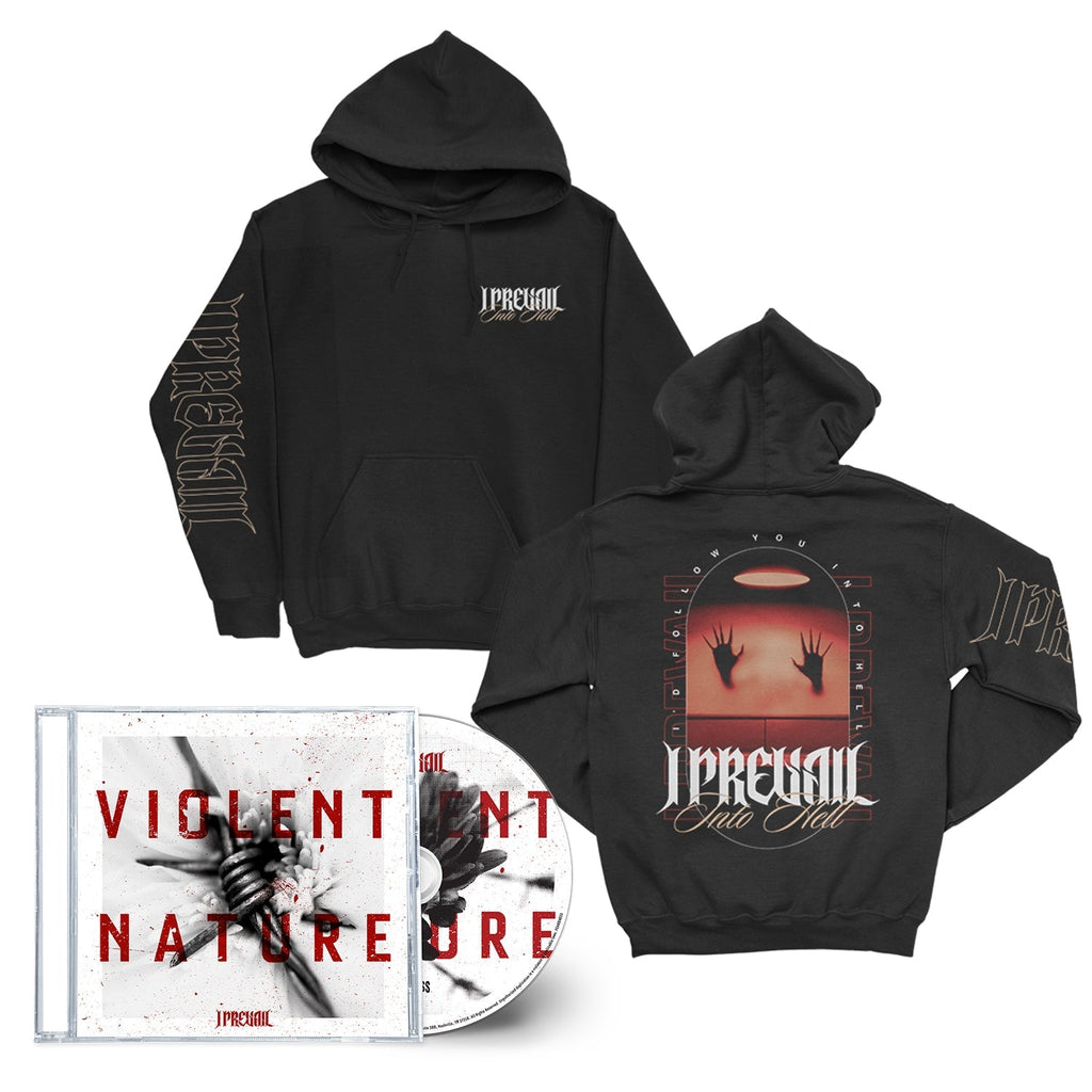 Violent Nature CD + Hoodie Bundle T-Shirts, Sweatshirt | CoreVibeTees.com (Image 1)