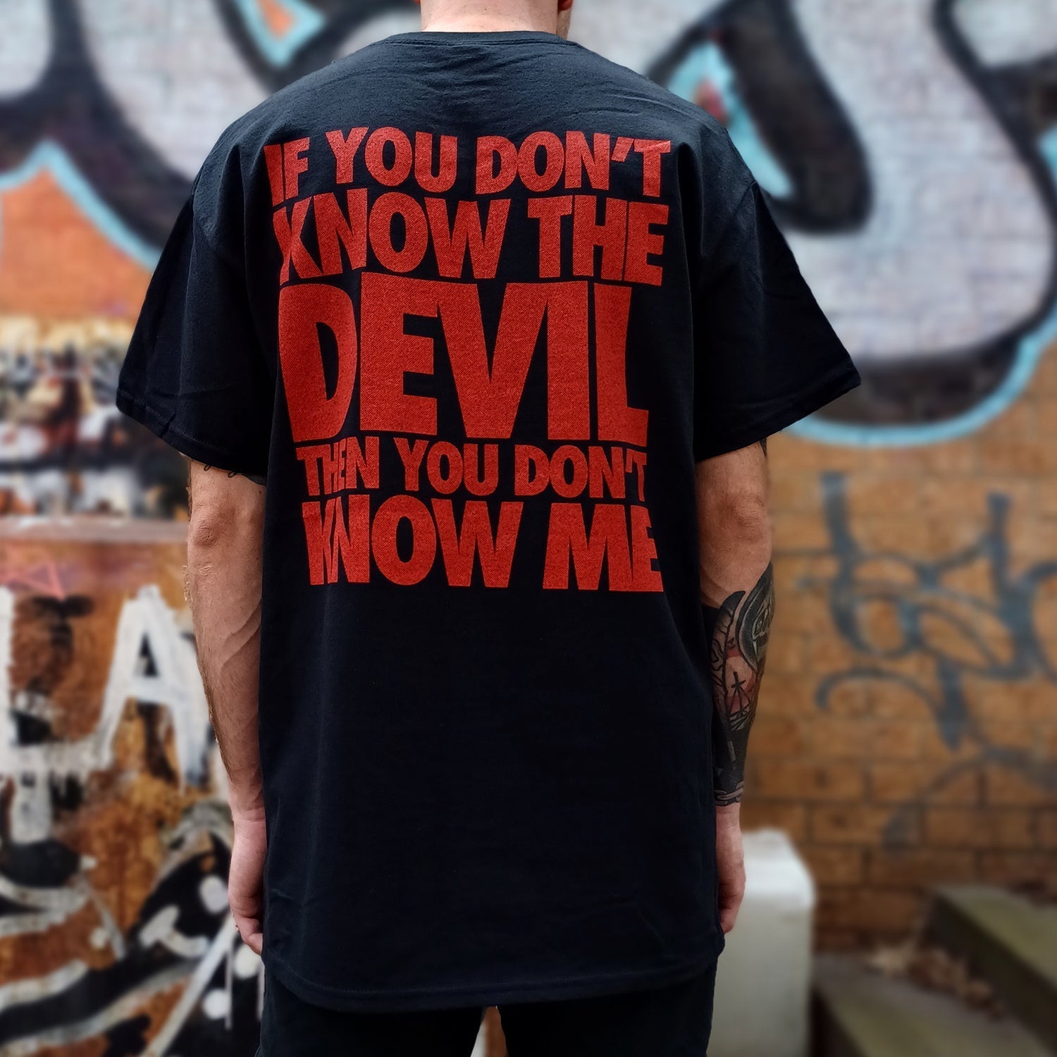 Know The Devil T-Shirt - TE Edition (Black) Hoodie, Sweatshirt | CoreVibeTees.com (Image 3)