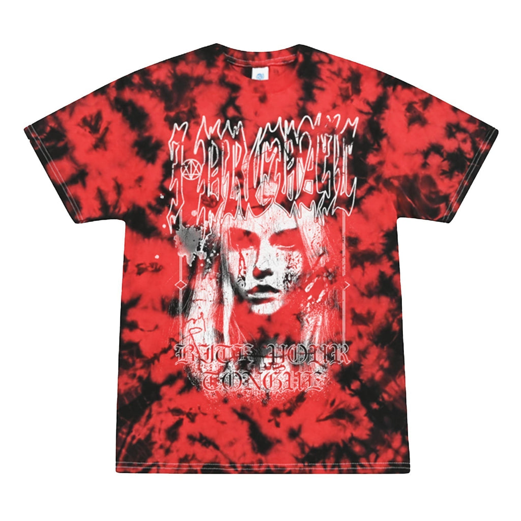 Demon Girl Tee (Black/Red Crystal Dye) Hoodie, Sweatshirt | CoreVibeTees.com