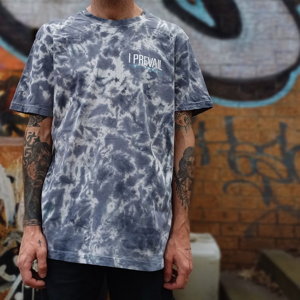 True Power Acid Wash T-Shirt (Black/Grey) Hoodie, Sweatshirt | CoreVibeTees.com (Image 2)