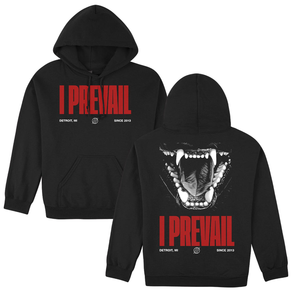 Teeth Hoodie (Black) T-Shirts, Sweatshirt | CoreVibeTees.com (Image 1)