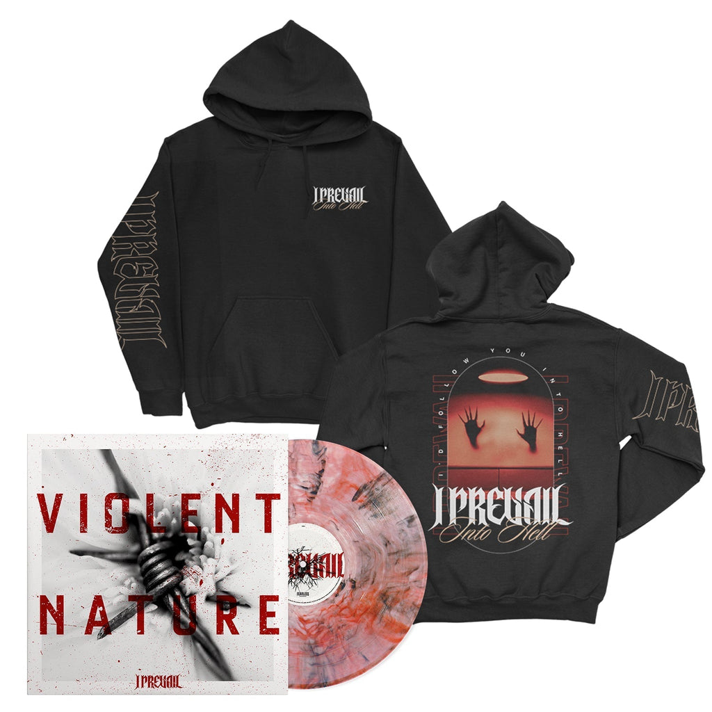 Violent Nature LP (Pray Vinyl) + Hoodie Bundle T-Shirts, Sweatshirt | CoreVibeTees.com (Image 1)
